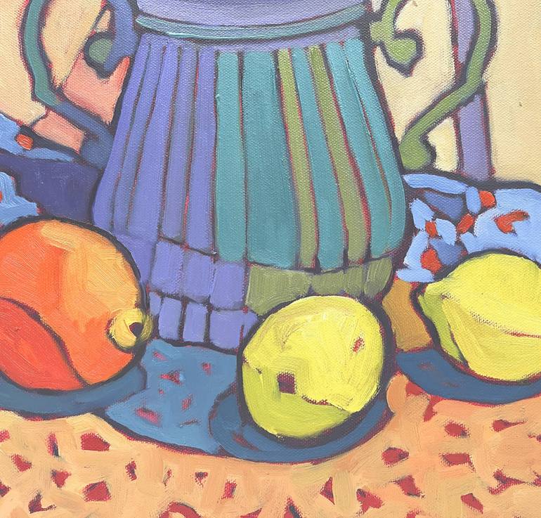 Original Expressionism Still Life Painting by Catherine J Martzloff