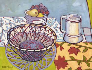 Original Still Life Paintings by Catherine J Martzloff