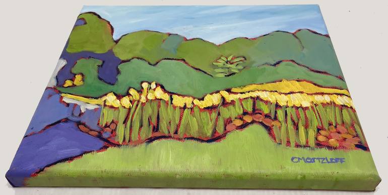 Original Contemporary Landscape Painting by Catherine J Martzloff