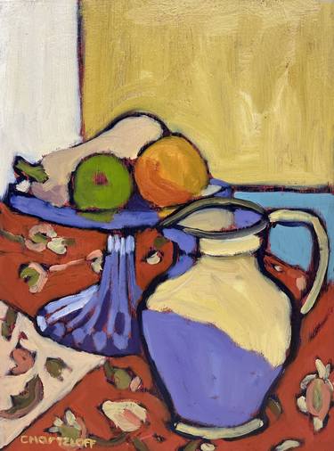 Original Still Life Paintings by Catherine J Martzloff