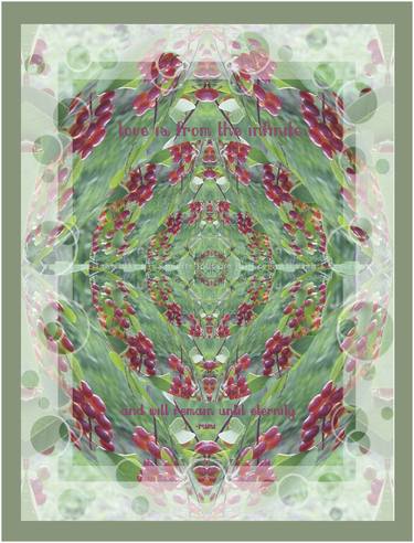 Print of Conceptual Geometric Mixed Media by Jill Johnson