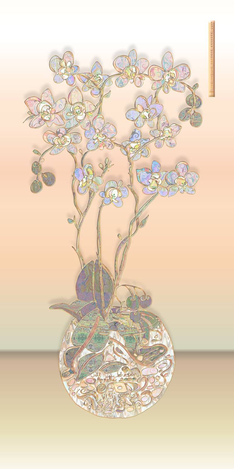 Orchids Meditation 99 - Print