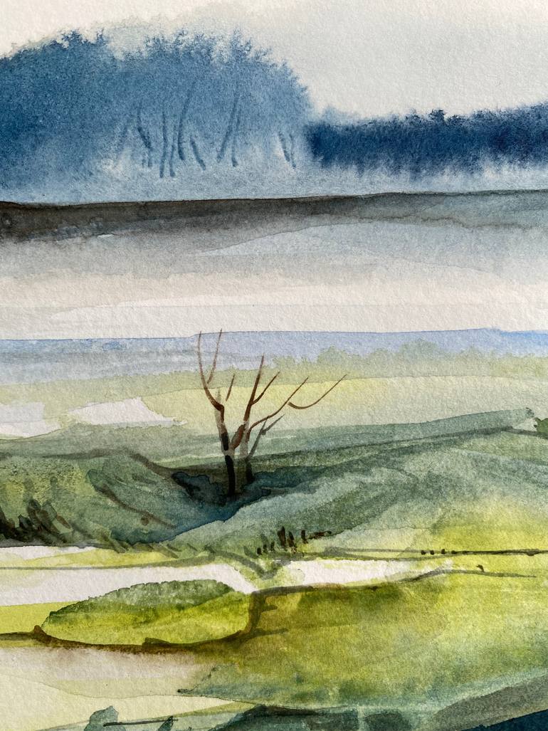 Original Contemporary Landscape Painting by Colleen Corradi Brannigan