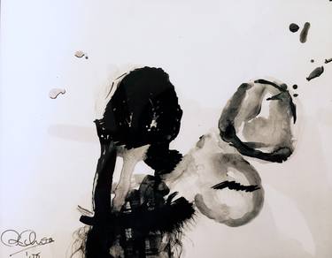 Original Abstract Expressionism Abstract Drawings by Renato Ochoa