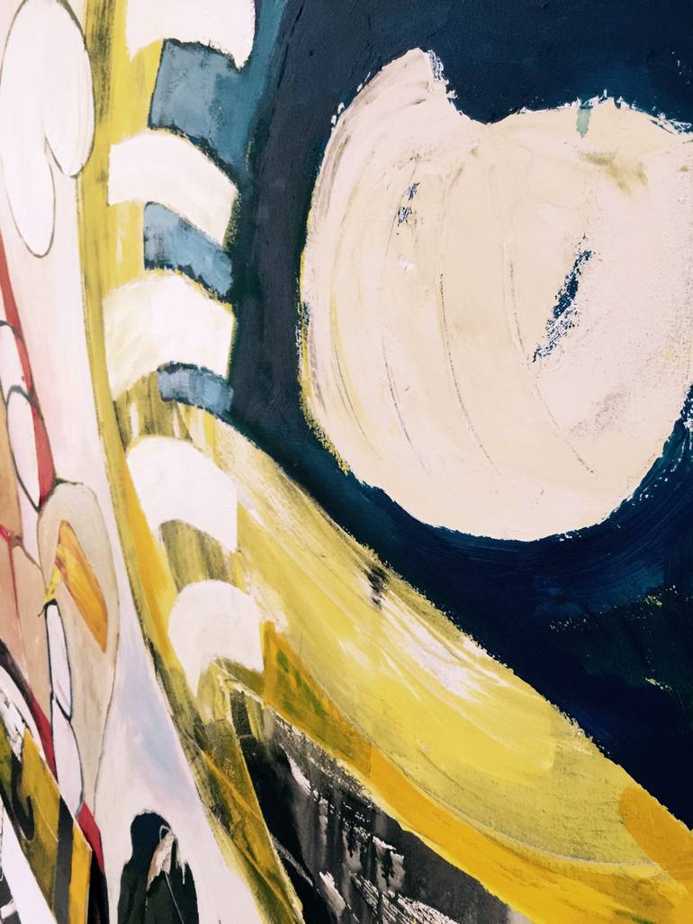 Original Abstract Expressionism Abstract Painting by Renato Ochoa