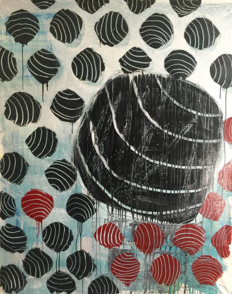 Print of Abstract Expressionism Abstract Paintings by Renato Ochoa