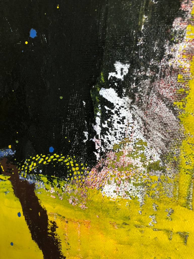 Original Abstract Expressionism Abstract Painting by Renato Ochoa