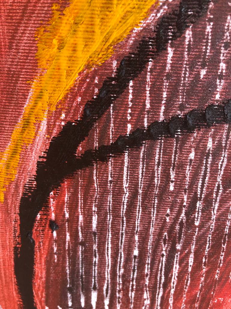 Original Abstract Expressionism Abstract Painting by Renato Ochoa