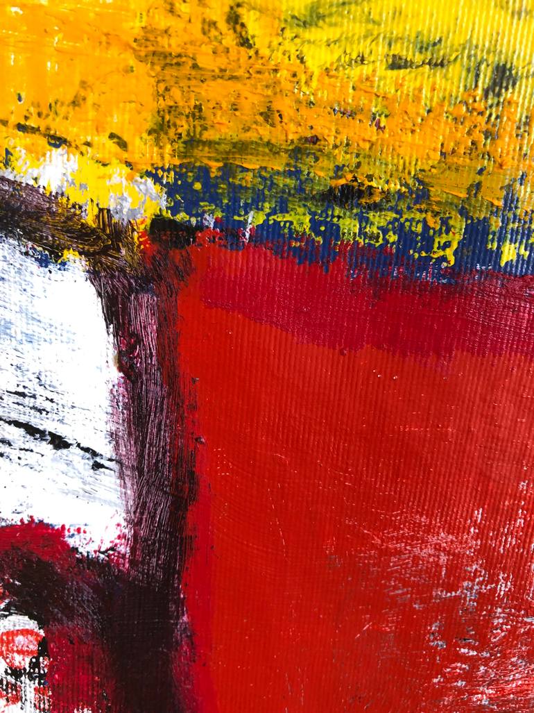 Original Abstract Expressionism Abstract Painting by Renato Ochoa