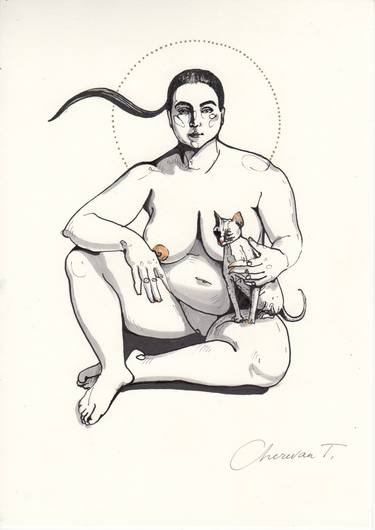 Print of Illustration Erotic Drawings by Tetiana Cherevan