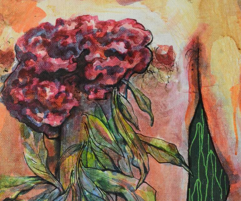 Original Art Deco Men Painting by Tetiana Cherevan