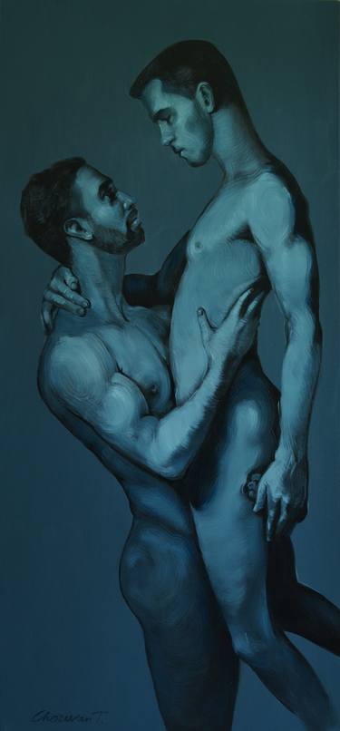 Print of Figurative Erotic Paintings by Tetiana Cherevan