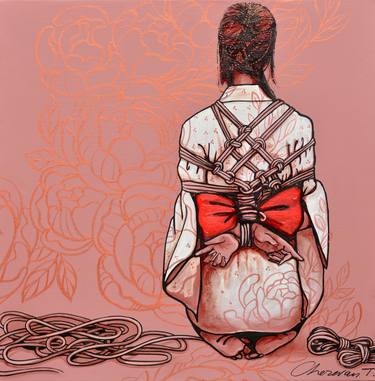 Shibari bronze thumb