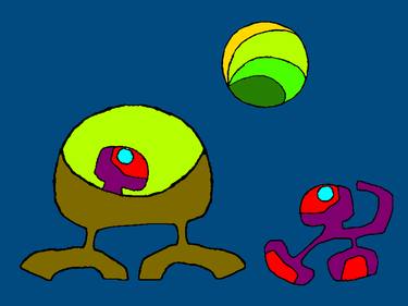 Balloon Space Creatures thumb