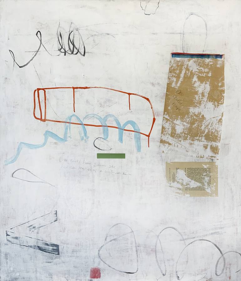 Original Contemporary Abstract Paintings by Liz Zorn