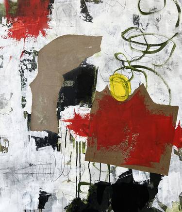 Original Abstract Expressionism Abstract Paintings by Liz Zorn