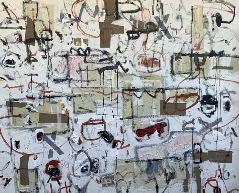 Original Contemporary Abstract Paintings by Liz Zorn