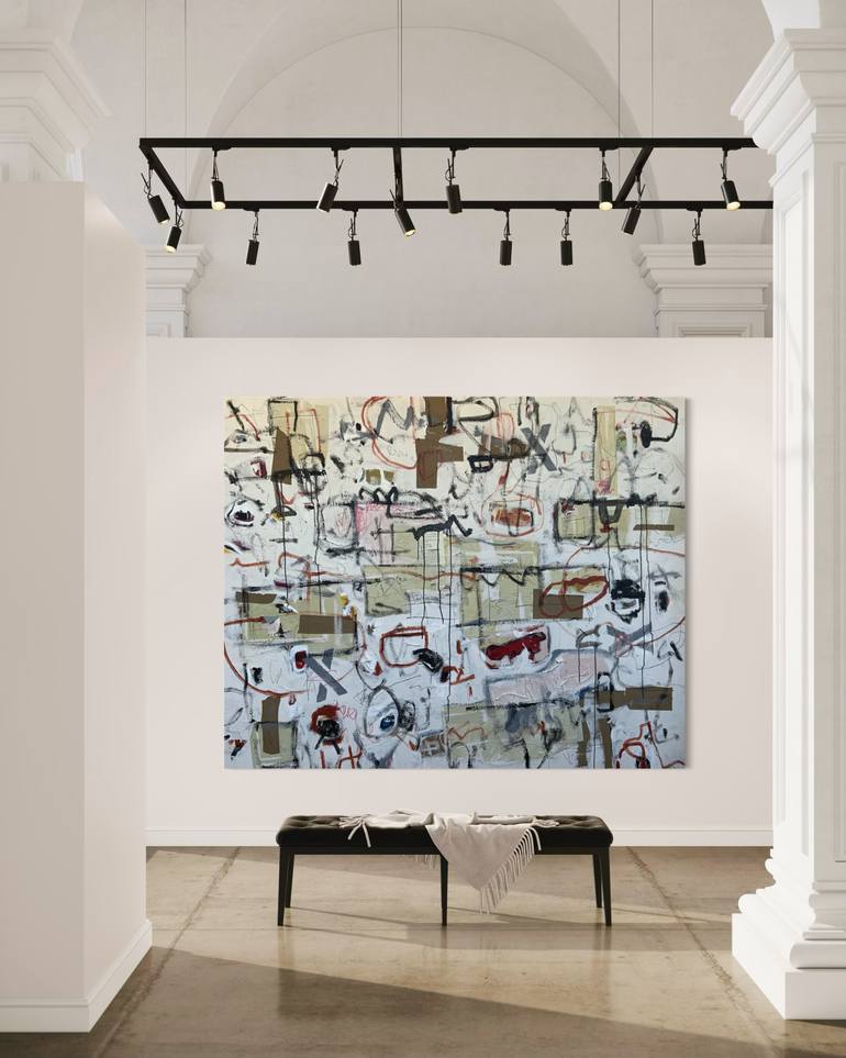 Original Contemporary Abstract Painting by Liz Zorn