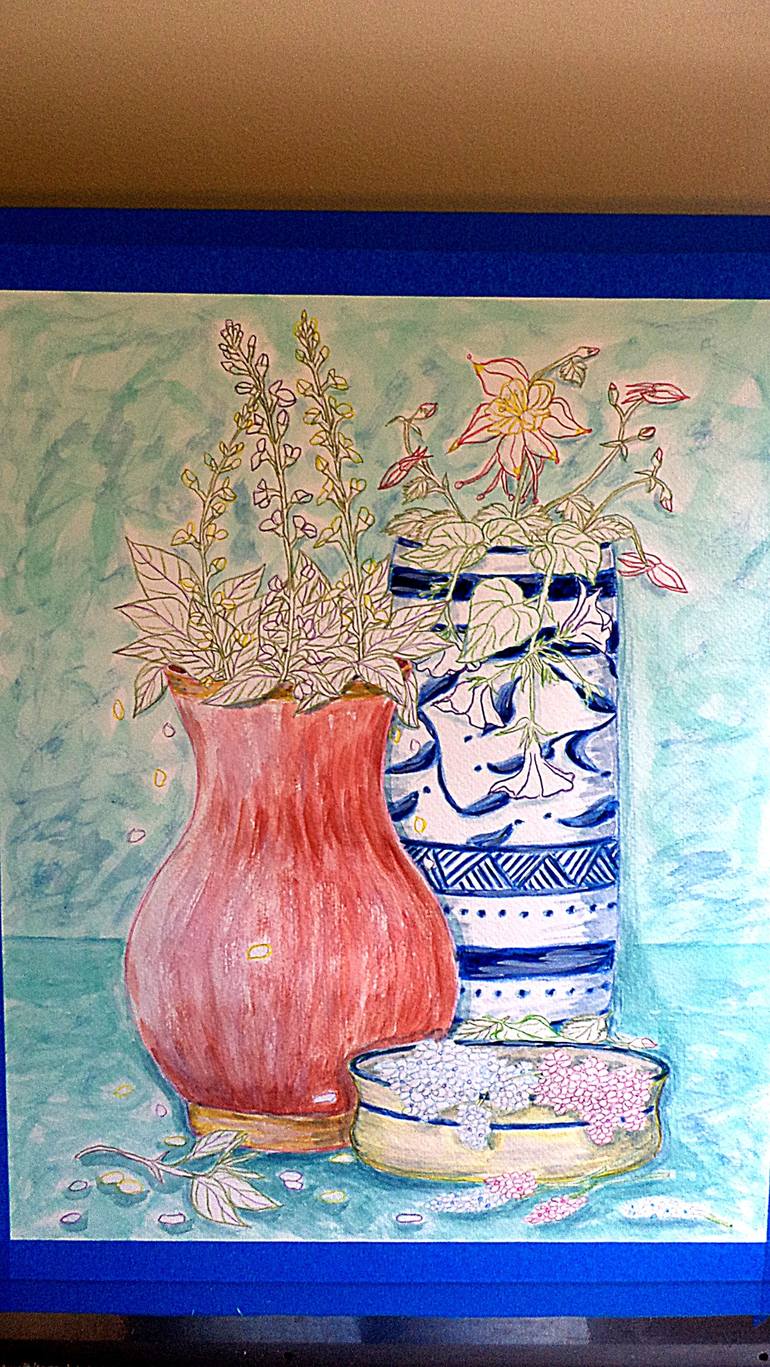 Original Still Life Painting by Kim Jones Miller