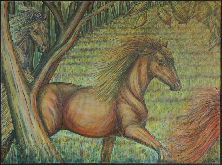 Print of Expressionism Animal Paintings by Kim Jones Miller