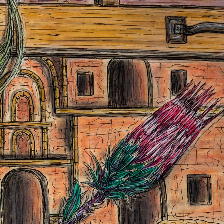 Original Expressionism Still Life Painting by Kim Jones Miller