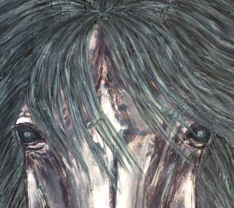 Original Expressionism Animal Painting by Kim Jones Miller