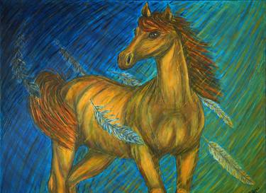 Original Fine Art Animal Paintings by Kim Jones Miller