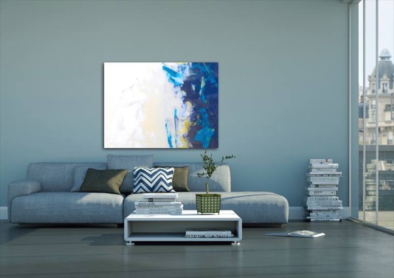 Original Abstract Painting by Vanessa Katz