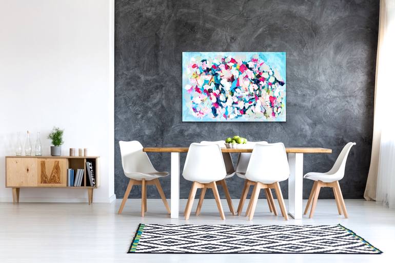 Original Abstract Painting by Vanessa Katz