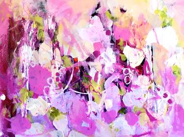 Saatchi Art Artist Vanessa Katz; Painting, “Pink Sorbet” #art