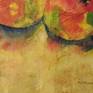 Painting: Watercolor Batik on Rice Paper without Frame
This is an original, one of a kind, signed, watercolor batik painting on rice paper. After the painting is finished, paraffin wax is applied, then removed. Because some of the wax remains in the painting, the work is durable, somewhat like fabric. The work has a distressed, vintage-like feel. The edges are decked.
When I paint, I feel a spiritual connection and I hope that this connection will be conveyed to my viewers.