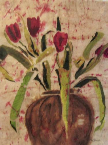 Original Abstract Floral Paintings by Marcia McKinzie