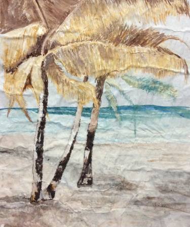 Original Fine Art Beach Paintings by Marcia McKinzie