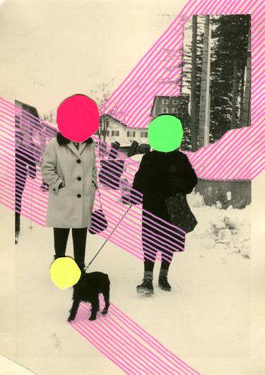 Print of People Collage by Naomi Vona