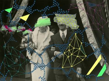 Print of Dada Love Collage by Naomi Vona