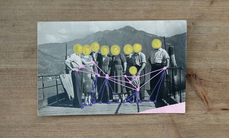 Original People Collage by Naomi Vona