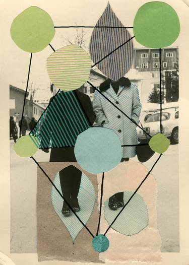 Print of Dada Nature Collage by Naomi Vona