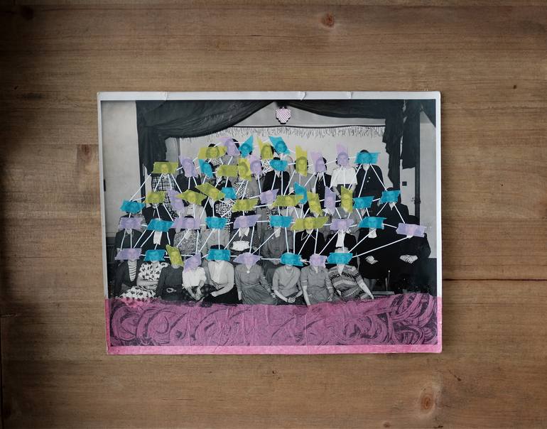 Original Conceptual Cinema Collage by Naomi Vona