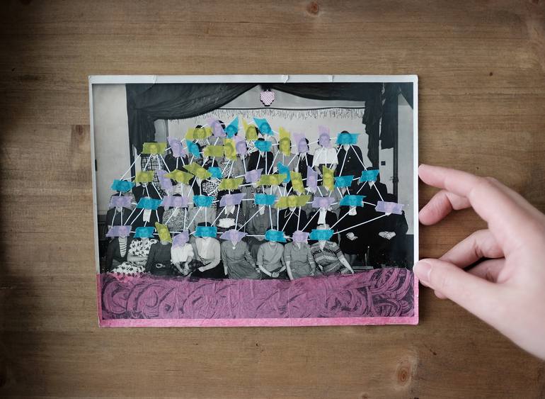 Original Conceptual Cinema Collage by Naomi Vona