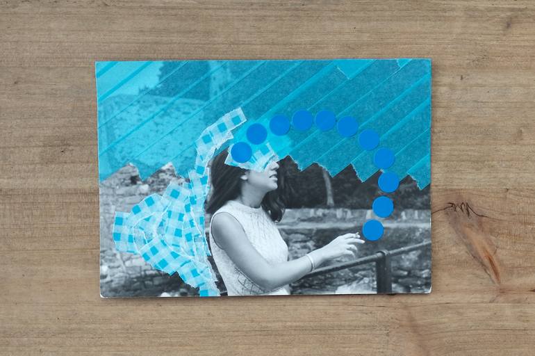 Original Dada Women Collage by Naomi Vona