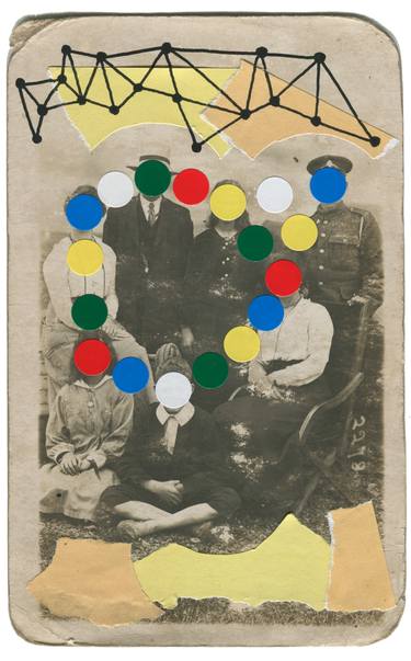 Print of Dada Patterns Collage by Naomi Vona