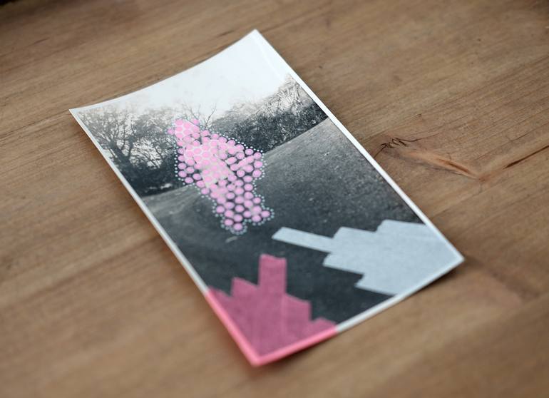 Original Conceptual Children Collage by Naomi Vona