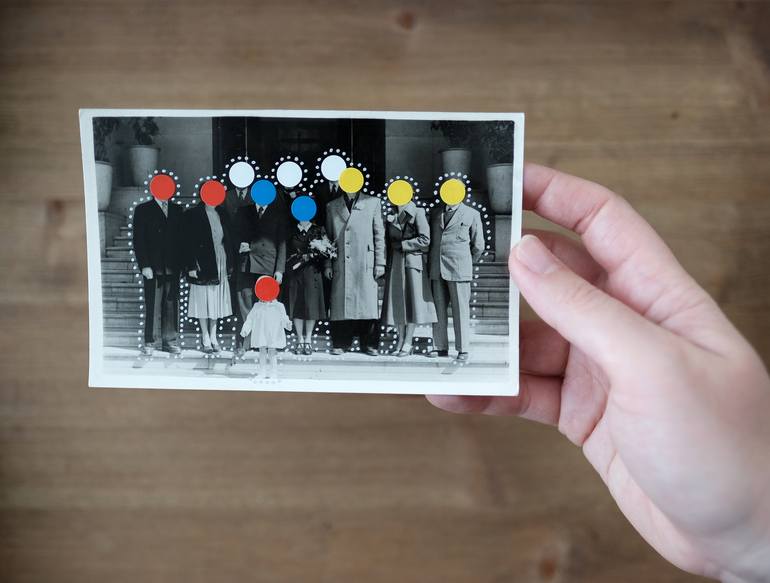 Original Family Collage by Naomi Vona