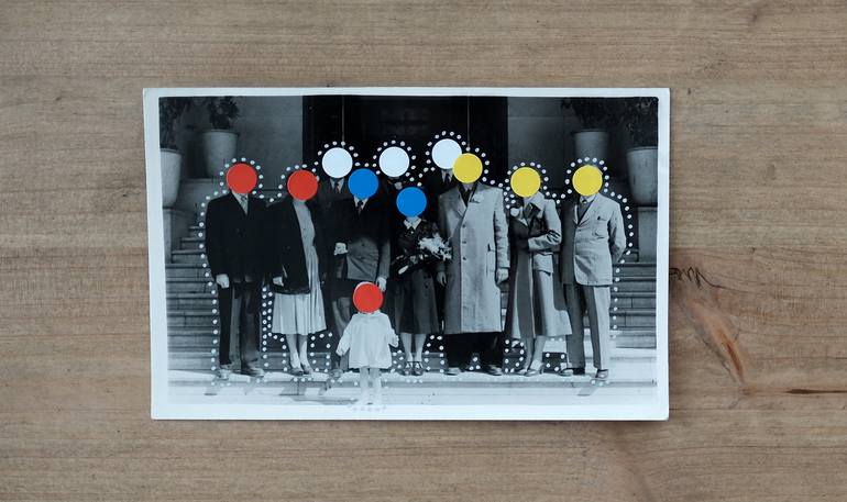 Original Family Collage by Naomi Vona