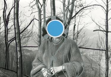 Original Dada People Collage by Naomi Vona
