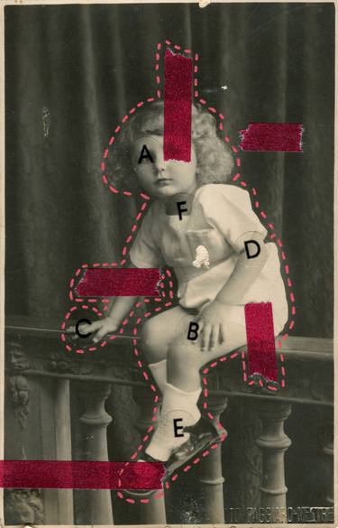 Print of Mortality Collage by Naomi Vona