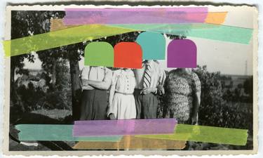 Print of Dada People Collage by Naomi Vona