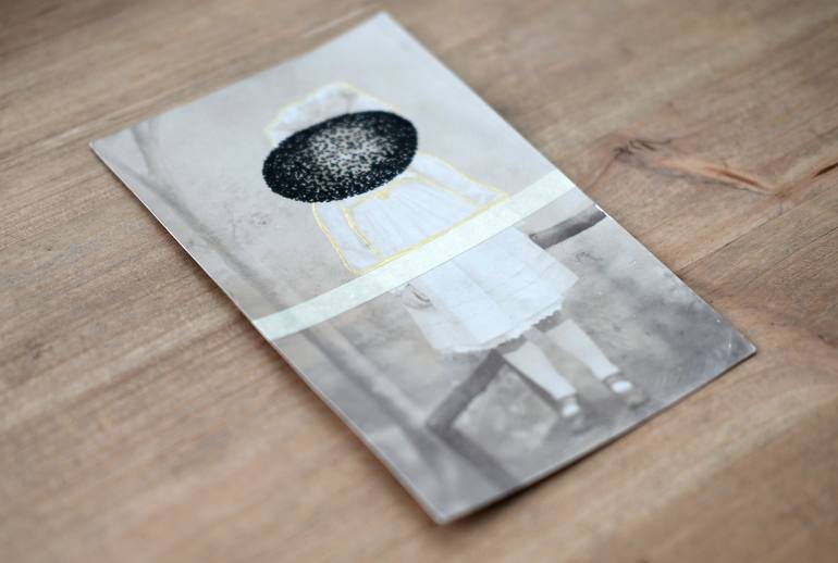 Original Dada Music Collage by Naomi Vona