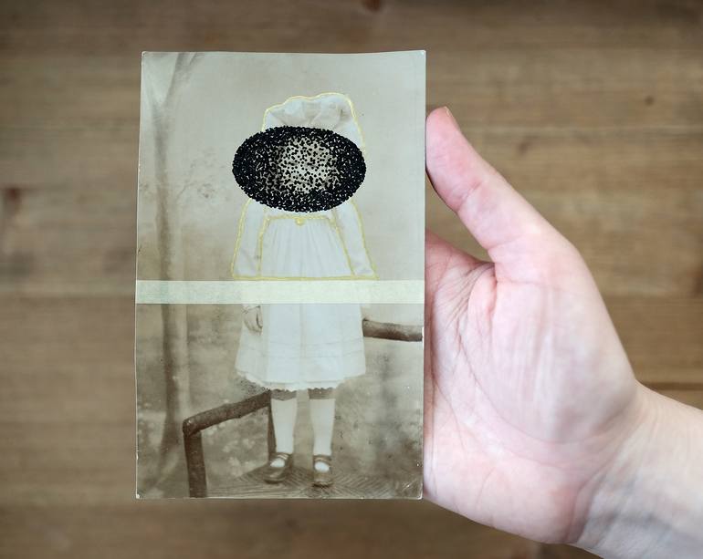 Original Dada Music Collage by Naomi Vona