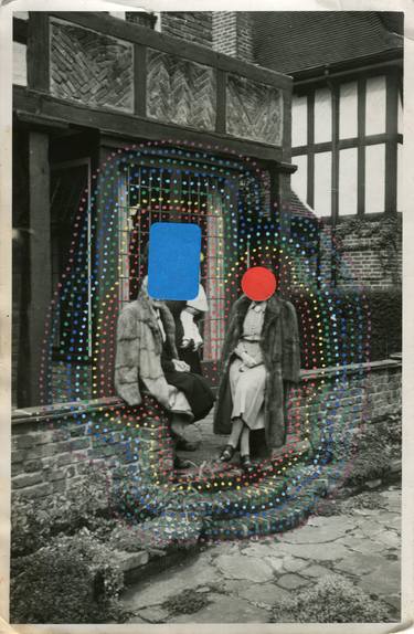 Original Dada Animal Collage by Naomi Vona